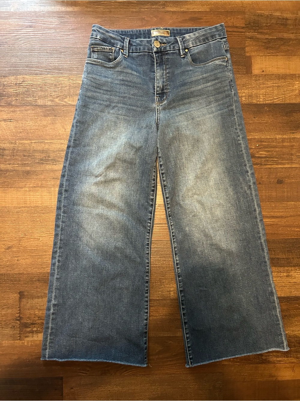 KUT from the Kloth Meg Fab Ab Wide Leg Jeans Women’s 6